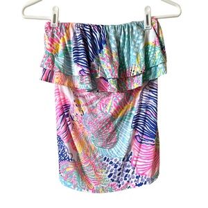 Lilly Pulitzer Strapless Tank Top Xsmall NWOT